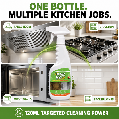 🔥  Heavy-Duty Kitchen Degreaser Spray – Cut Tough Grease Fast ✨