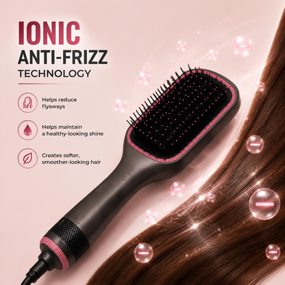 🔥 Limited Time Offer 49% OFF | One-Step Hot Air Brush Styler - Dry, Smooth & Volumize Hair Effortlessly