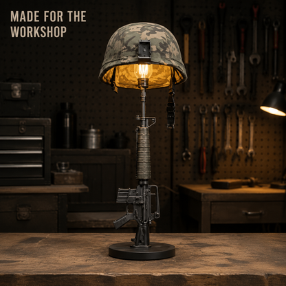 🪖 Military-Style Desk Lamp – Command Your Space