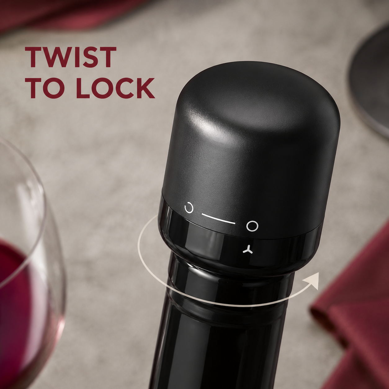 🍷 Mini Wine Stopper – Seal in Freshness