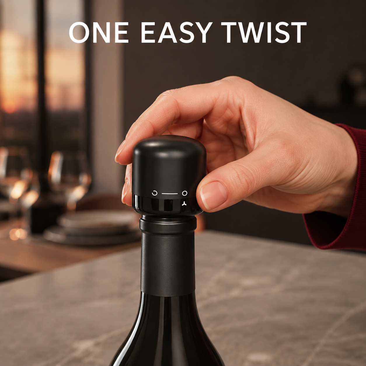 🍷 Mini Wine Stopper – Seal in Freshness