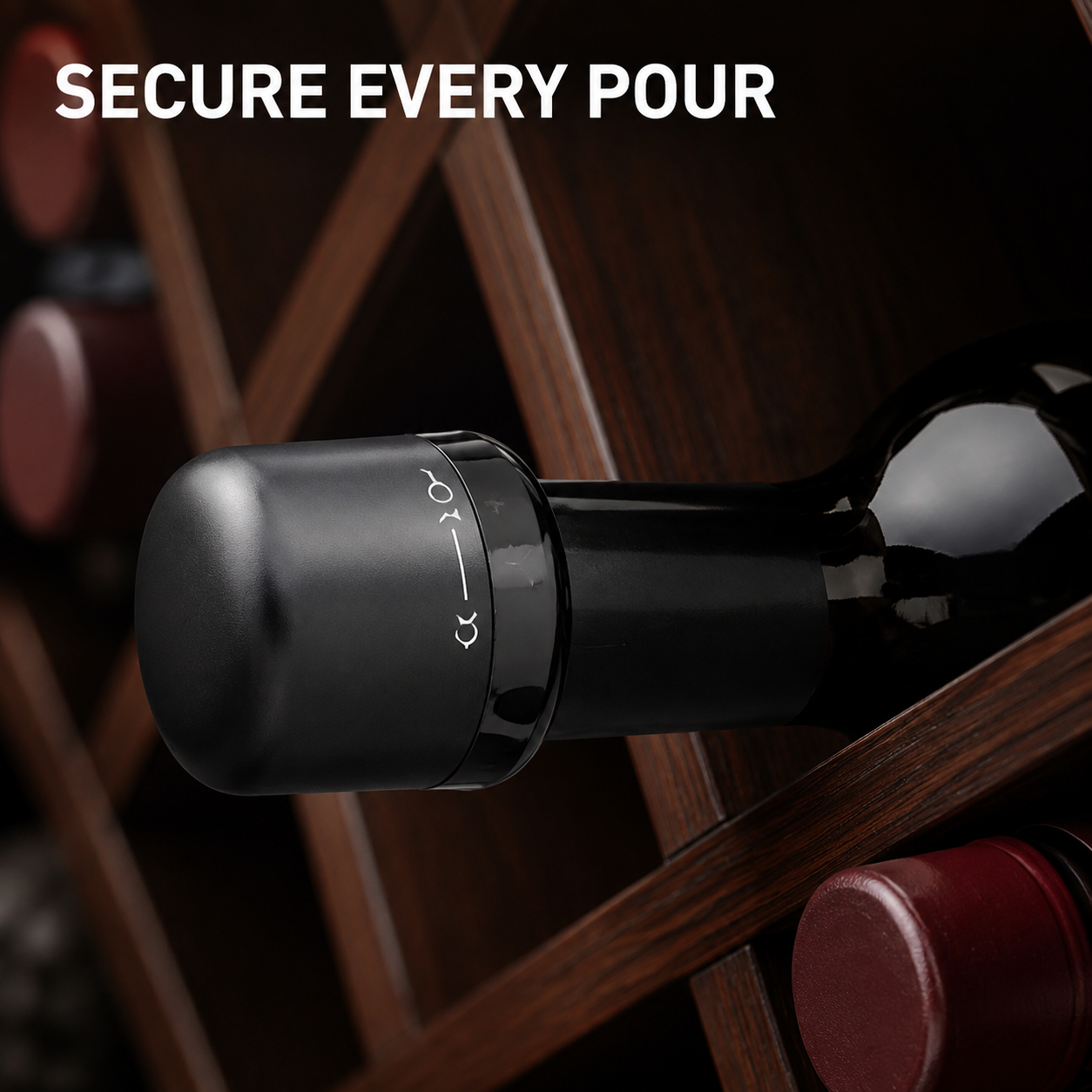 🍷 Mini Wine Stopper – Seal in Freshness