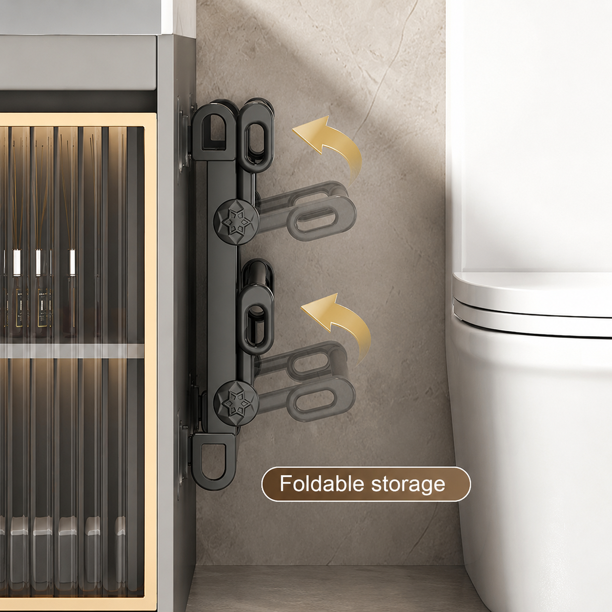 🔥Foldable Wall-Mounted Shoe Rack👞 – Space-Saving Storage for Small Spaces