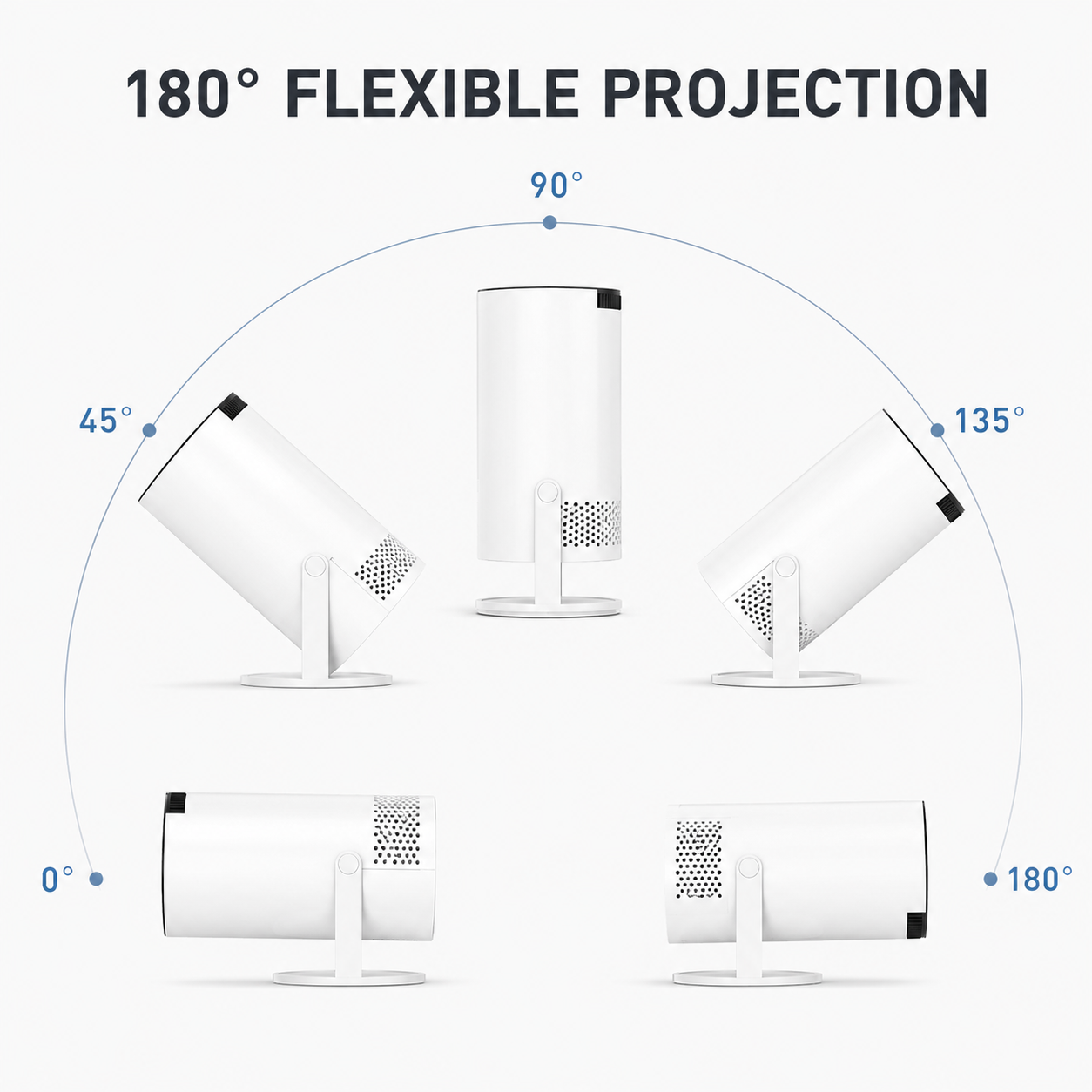 📽️ Smart Projector – Big Screen, Beautifully Simple
