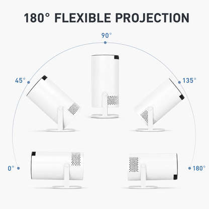📽️ Smart Projector – Big Screen, Beautifully Simple
