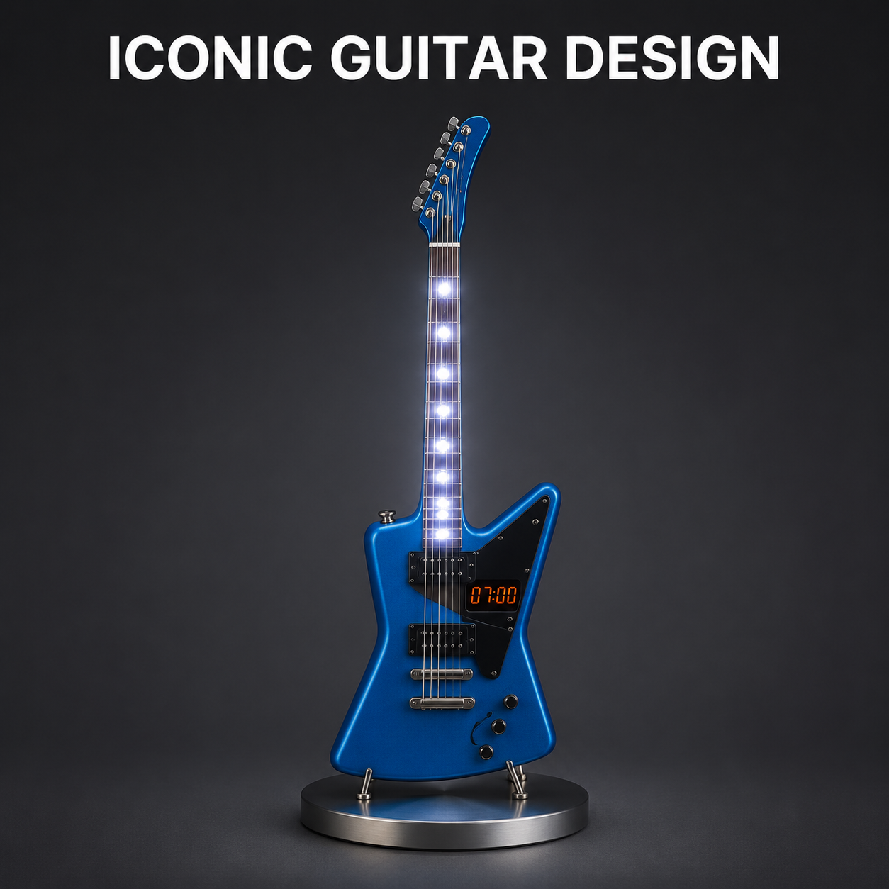 🎸 Guitar Alarm Clock – Wake Up & Rock