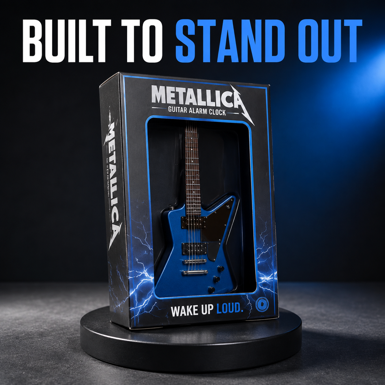 🎸 Guitar Alarm Clock – Wake Up & Rock