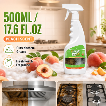 🍑 Heavy Duty Degreaser – Sweet Peach Foam Blast