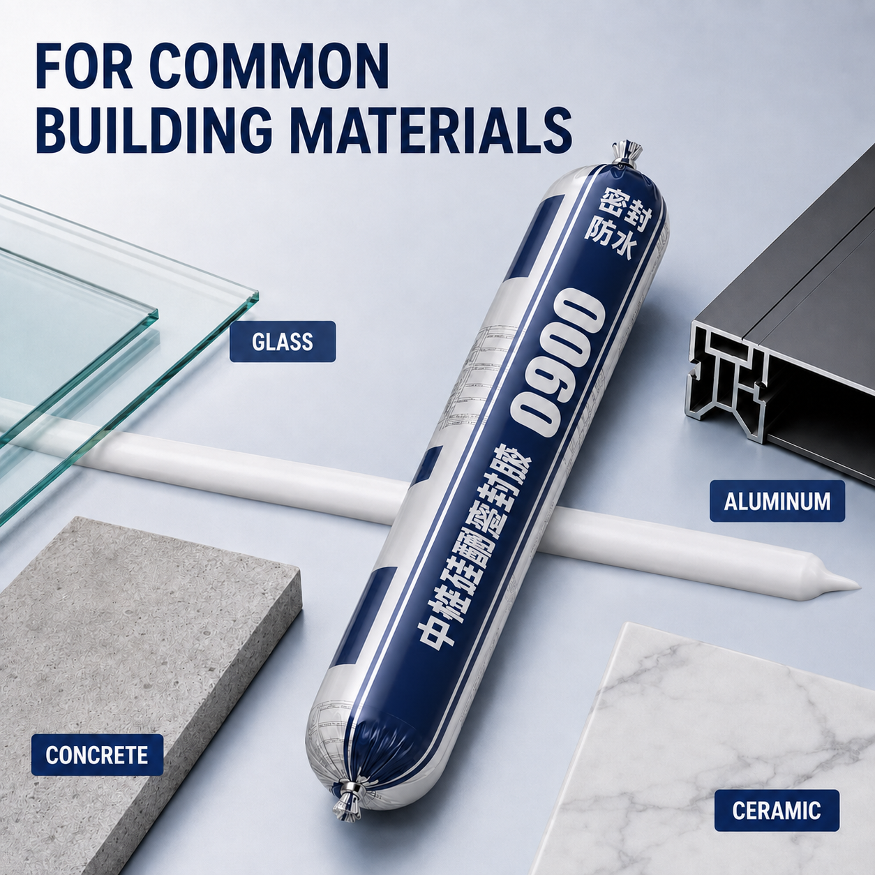 🏗️ 9060 Weatherproof Silicone Sealant – Waterproof · Weather-Resistant · Durable
