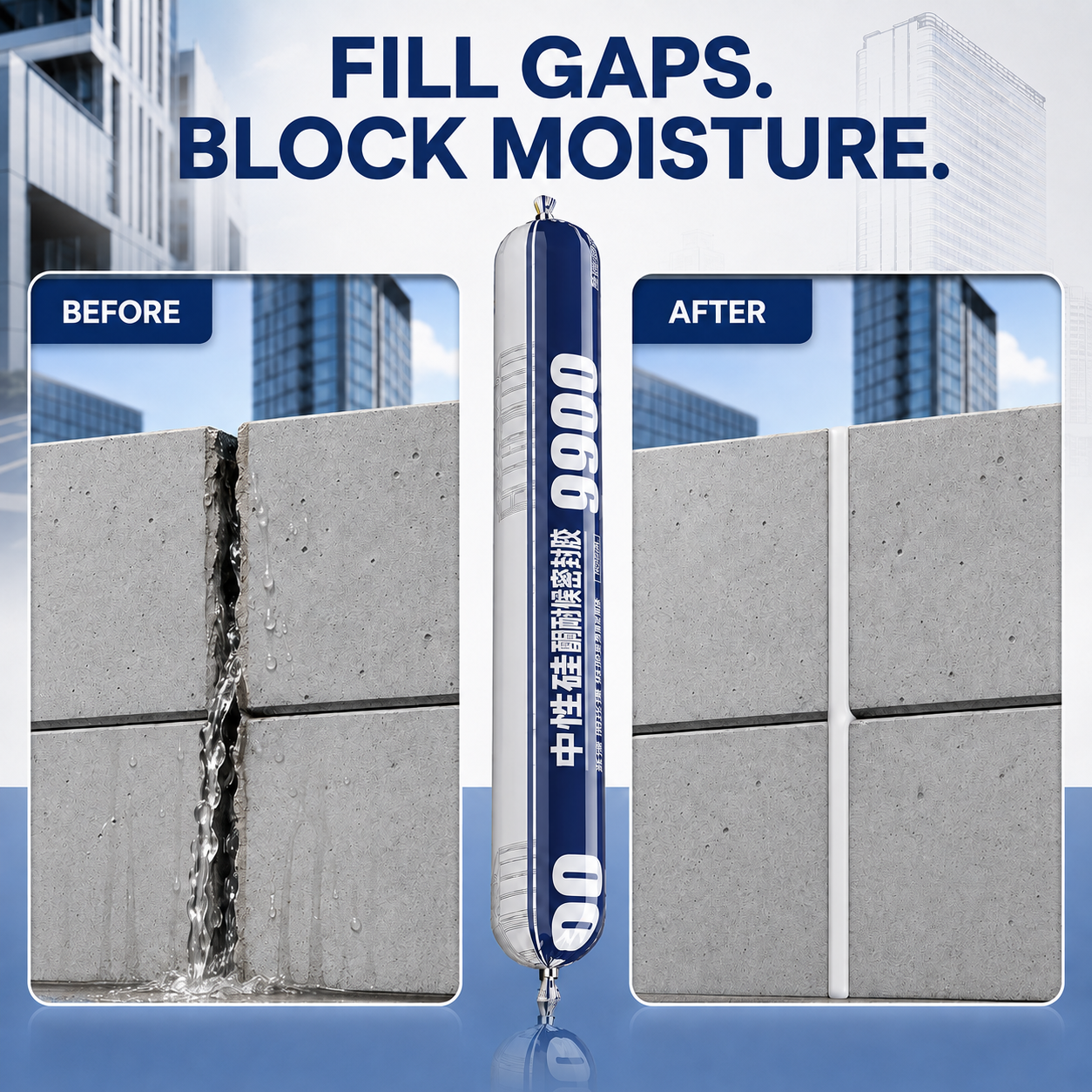 🏗️ 9060 Weatherproof Silicone Sealant – Waterproof · Weather-Resistant · Durable
