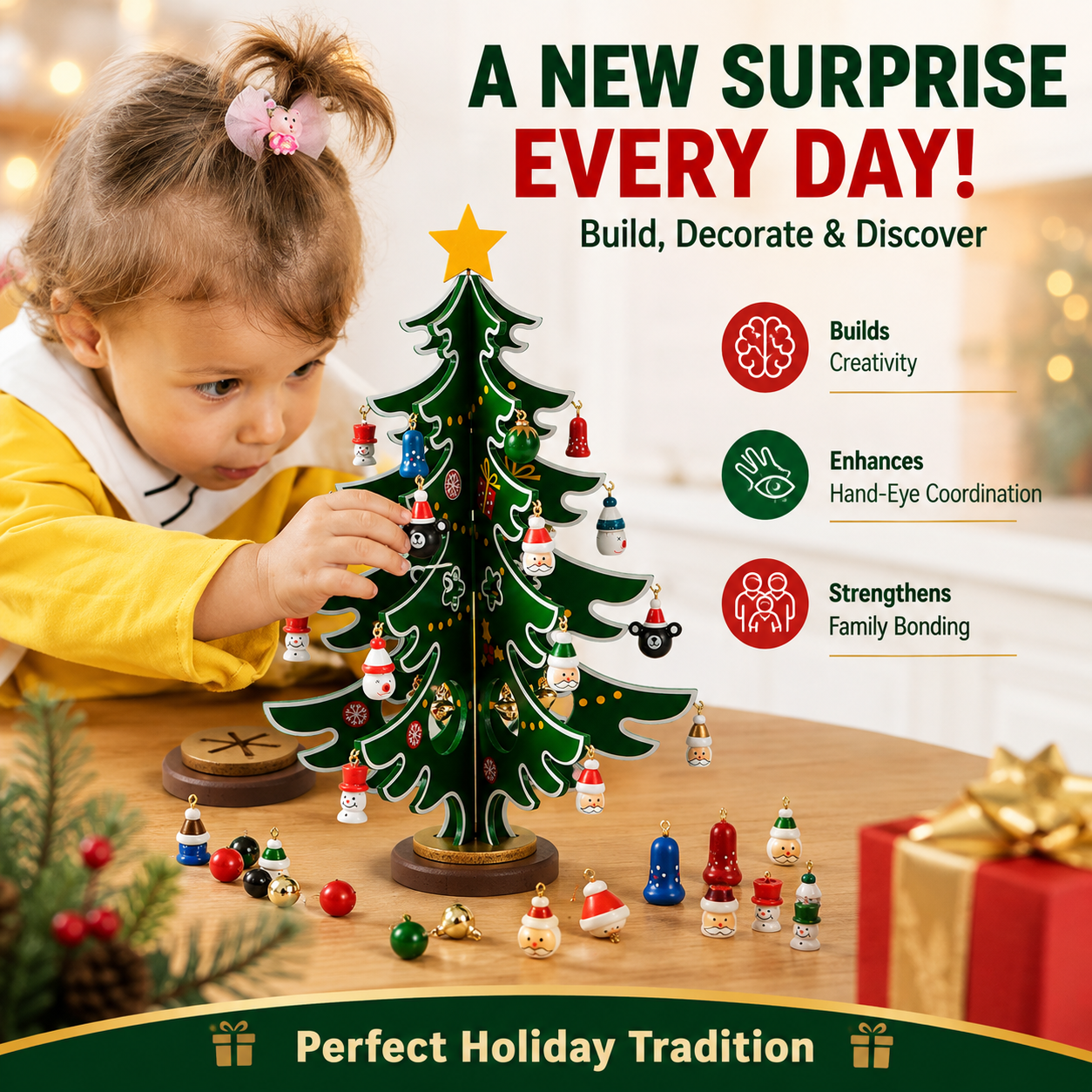 🎄 2027 DIY Christmas Tree Advent Calendar ✨ 24 Days of Holiday Surprises & Family Fun