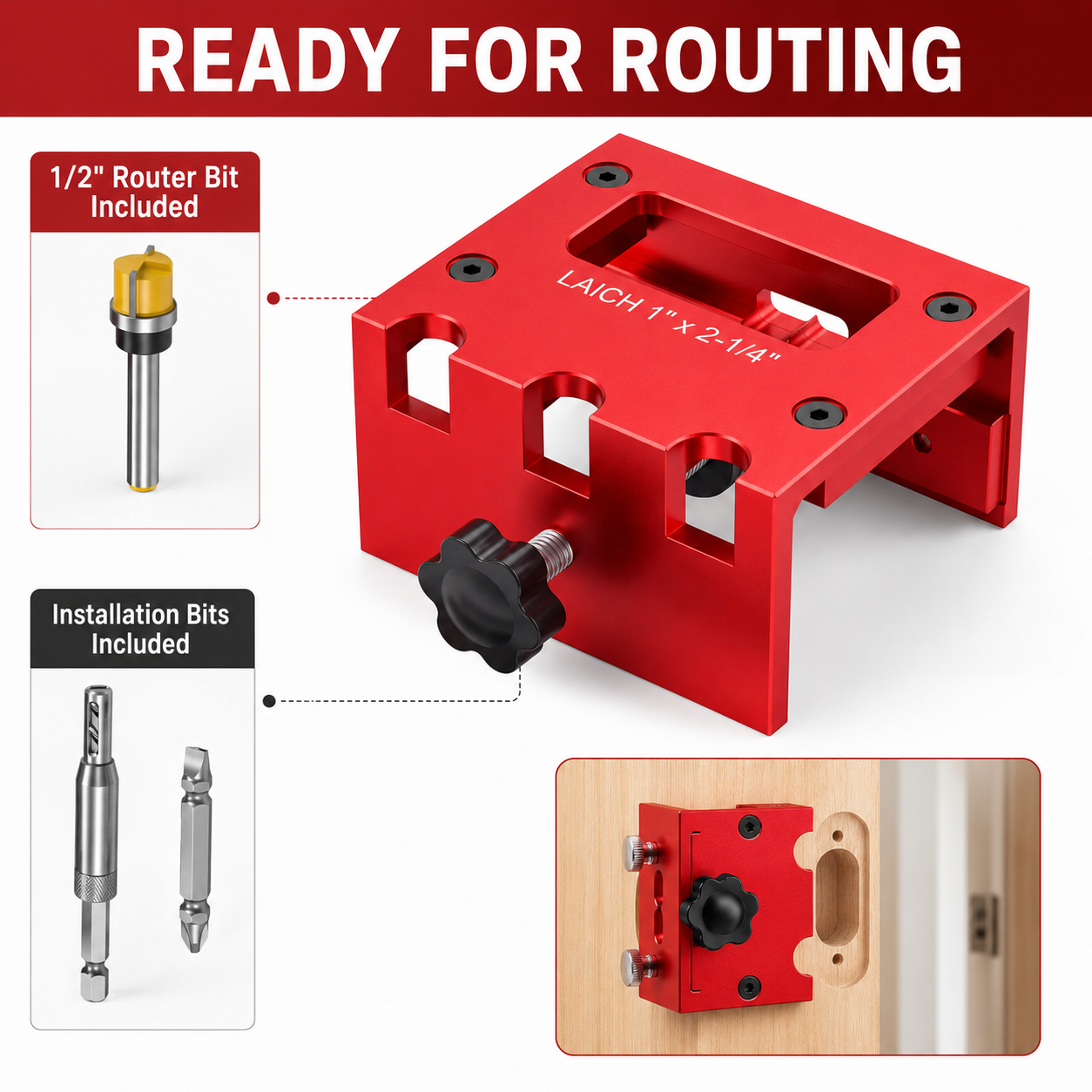 🚪 Door Lock Installation Kit – Precision Made Simple