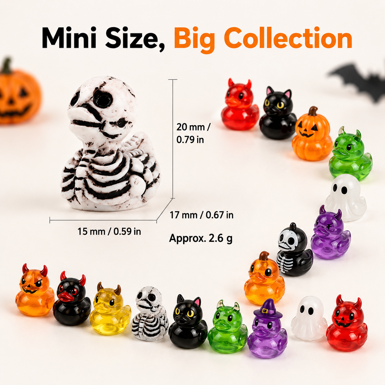 🎃 Mini Halloween Characters – A Whole Flock of Fright