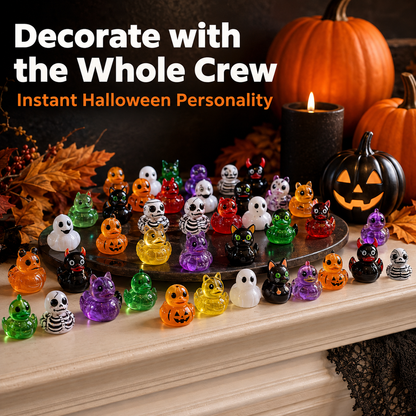 🎃 Mini Halloween Characters – A Whole Flock of Fright