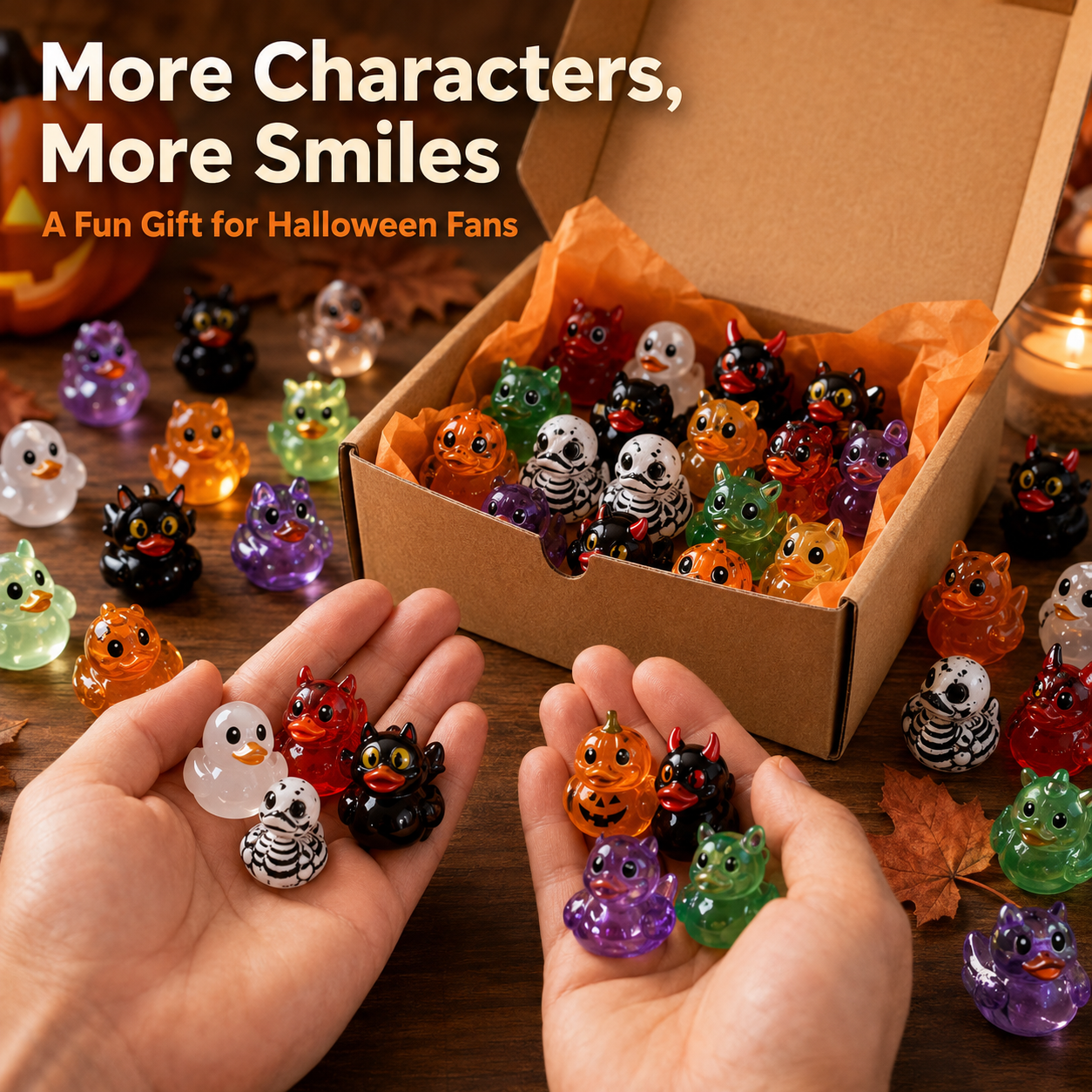 🎃 Mini Halloween Characters – A Whole Flock of Fright