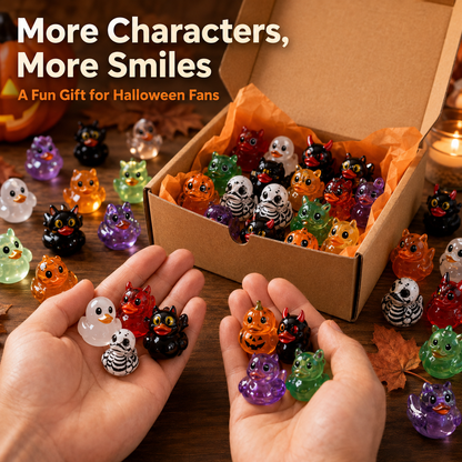 🎃 Mini Halloween Characters – A Whole Flock of Fright