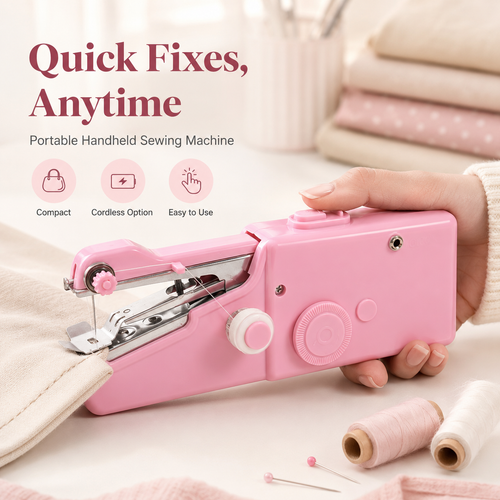 🧵 Portable Handheld Sewing Machine – Quick Fixes, Anytime