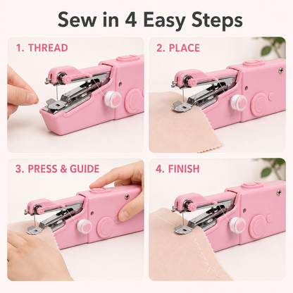 🧵 Portable Handheld Sewing Machine – Quick Fixes, Anytime