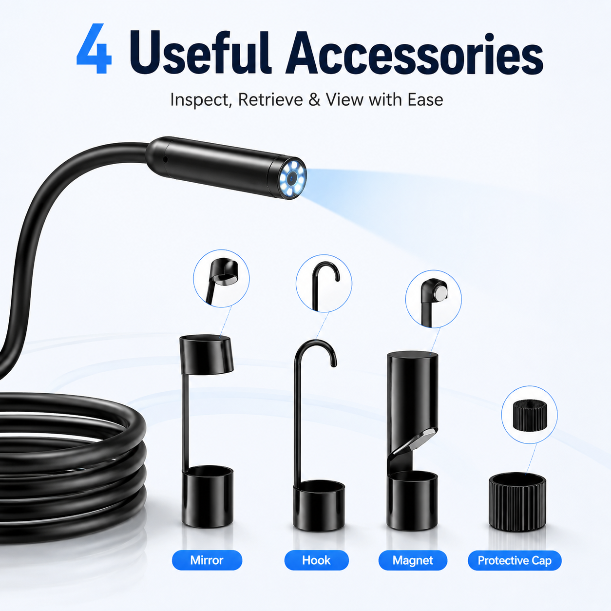1920P High-Definition Endoscope/Pipe Endoscope/Inspection Camera