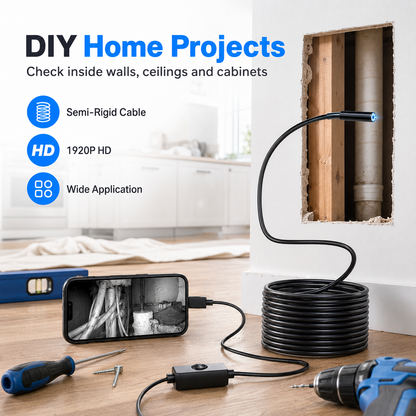 1920P High-Definition Endoscope/Pipe Endoscope/Inspection Camera