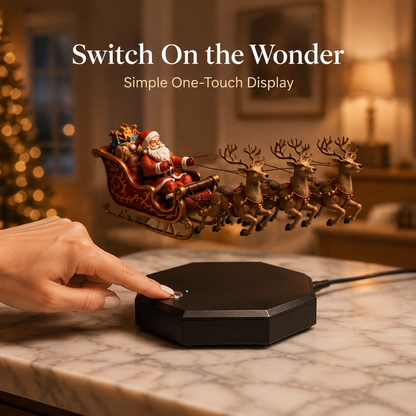 ✨ Magnetic Levitating Christmas Tree – Holiday Magic, Suspended