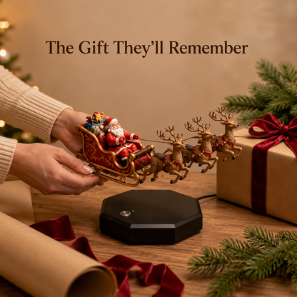 ✨ Magnetic Levitating Christmas Tree – Holiday Magic, Suspended