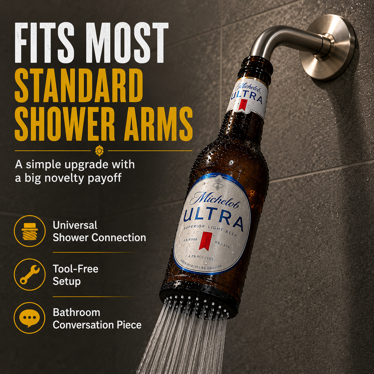 🍺 Beer Bottle Shower Head – The Funniest Gift for Beer Lovers