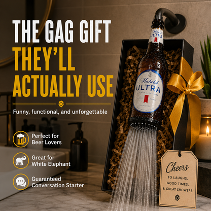 🍺 Beer Bottle Shower Head – The Funniest Gift for Beer Lovers