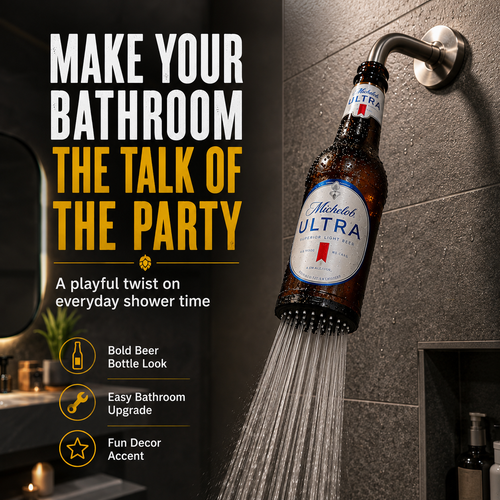 🍺 Beer Bottle Shower Head – The Funniest Gift for Beer Lovers