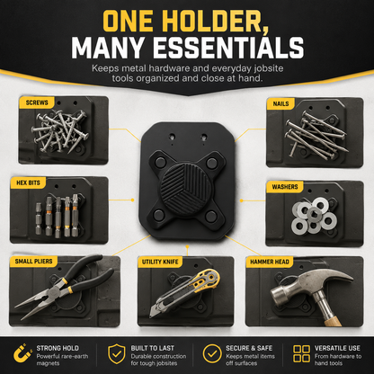 🧲 Magnetic Wrist/ Belt Holder – Your Third Hand on the Job