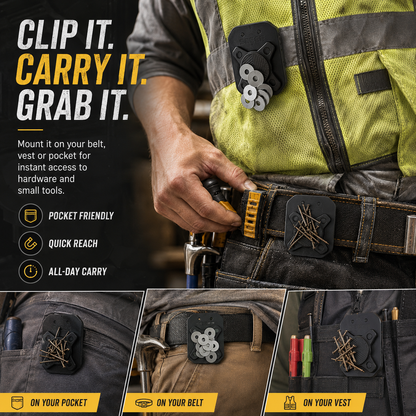 🧲 Magnetic Wrist/ Belt Holder – Your Third Hand on the Job