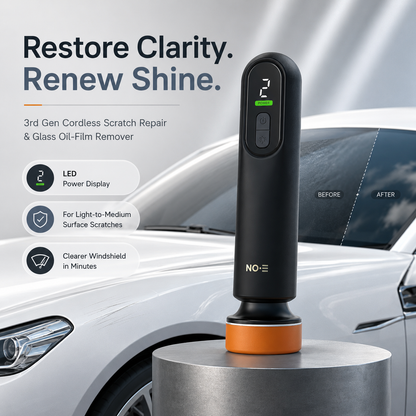 🔄 3rd Gen Cordless Scratch Repair &amp; Glass Oil-Film Remover
