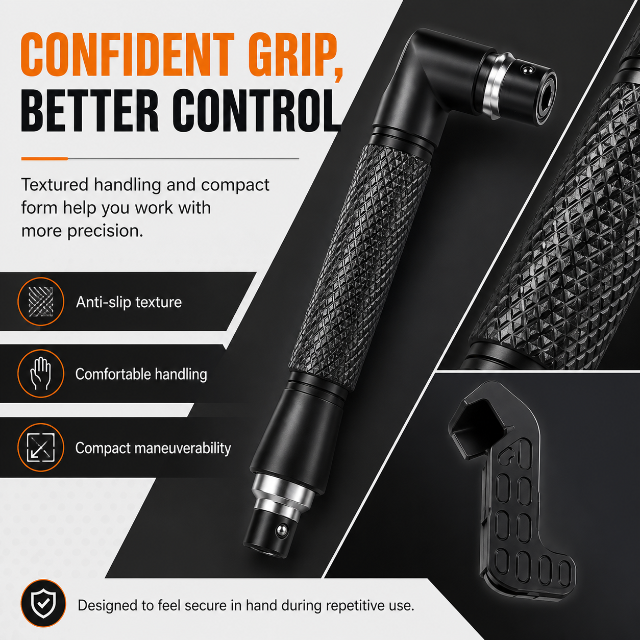 🔄 105° Right Angle Drill Adapter Set – Precision Access for Tight Spaces