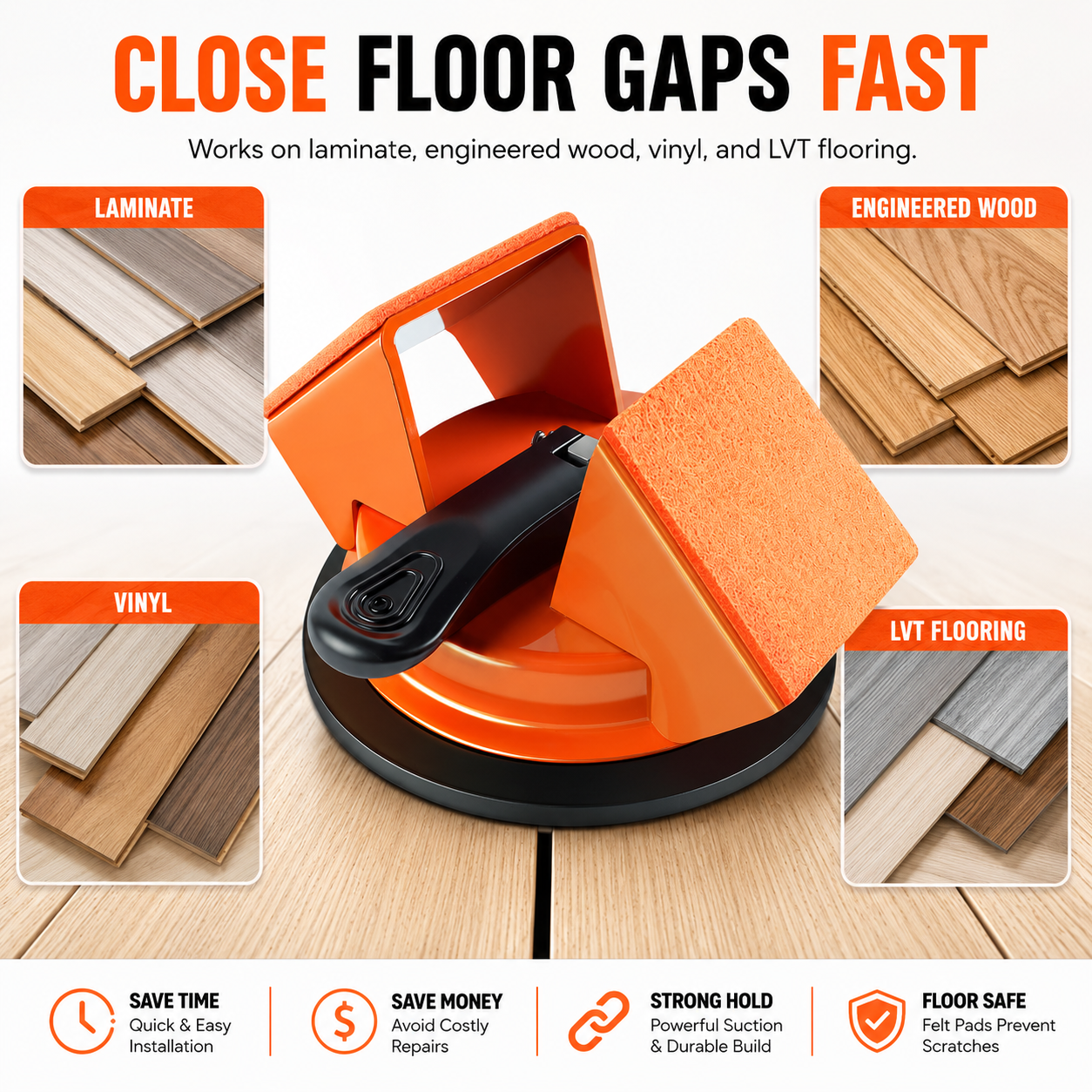 🔨 Floor Gap Fixer – Close Floor Gaps Fast