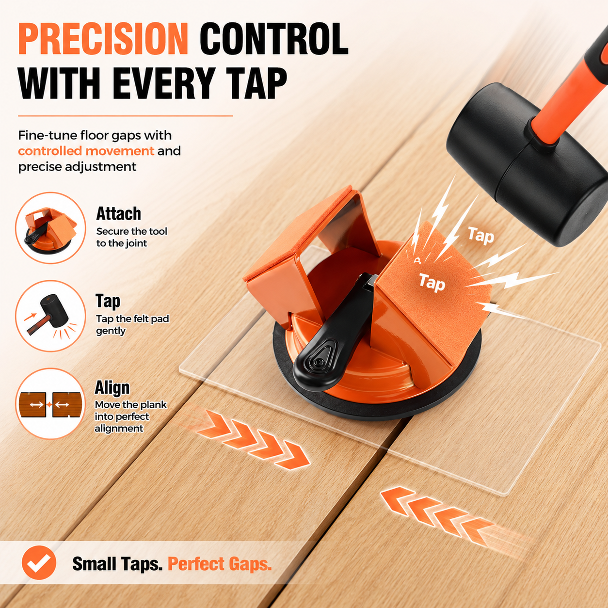 🔨 Floor Gap Fixer – Close Floor Gaps Fast