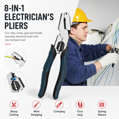 🔥Men‘s Best Tool🛠️Effortless Cutting👍Industrial-Grade Multi-Function Cutting Pliers