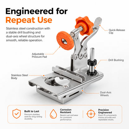 🔨 Concealed Hinge Jig Kit – Perfect Hinge Holes, Every Time