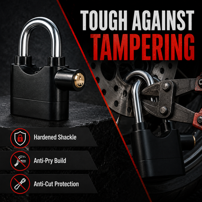 🔒 Motorcycle Security Alarm Lock – Protect Your Ride with 110dB Alert