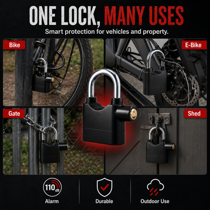 🔒 Motorcycle Security Alarm Lock – Protect Your Ride with 110dB Alert