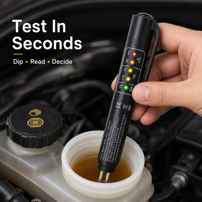 🚗 Portable Brake‐Fluid Tester Pen for DOT 3 / DOT 4 / DOT5.1