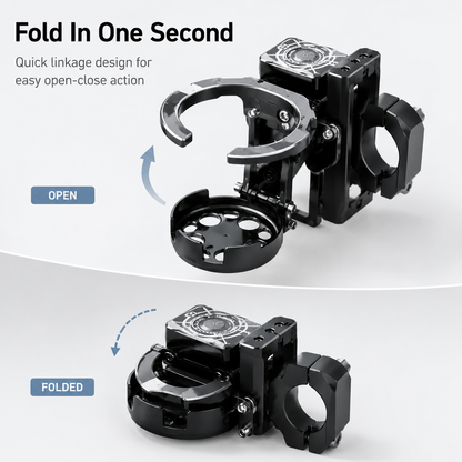 Ride Flow Adjustable Universal Motorcycle Cup Holder