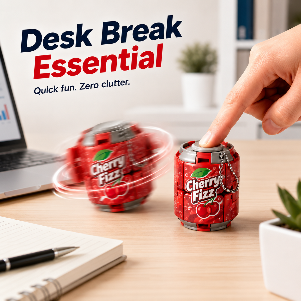 🍒 Press · Pop · Spin – Instant Fingertip Fun