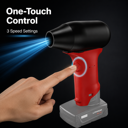 💨 Cordless Turbo Air Blower – Compact. Powerful. Precise.