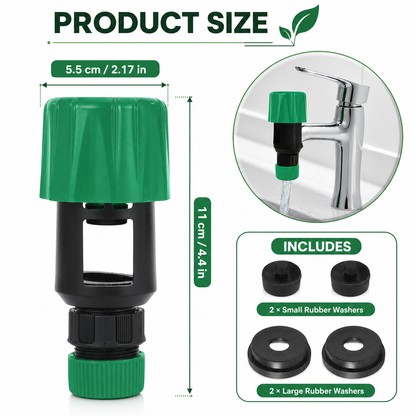 🚰 Universal Kitchen Tap Connector – Connect Your Faucet to a Garden Hose in Seconds