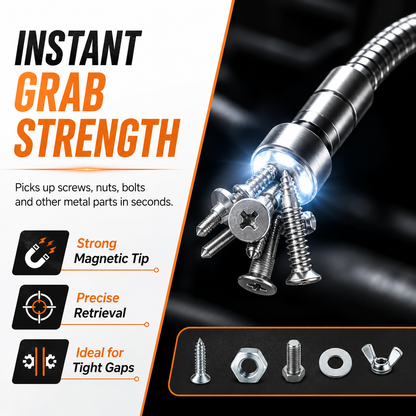 🧲 Telescoping Magnetic Pickup Tool – Reach. Grab. Retrieve.