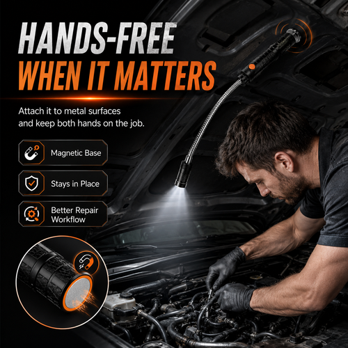 🧲 Telescoping Magnetic Pickup Tool – Reach. Grab. Retrieve.