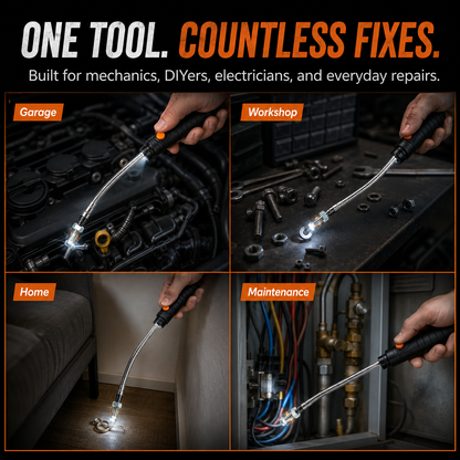 🧲 Telescoping Magnetic Pickup Tool – Reach. Grab. Retrieve.