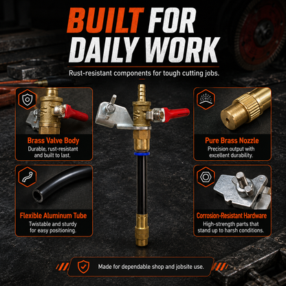 💧 Universal Spray Attachment for Angle Grinders & Cutting Machines