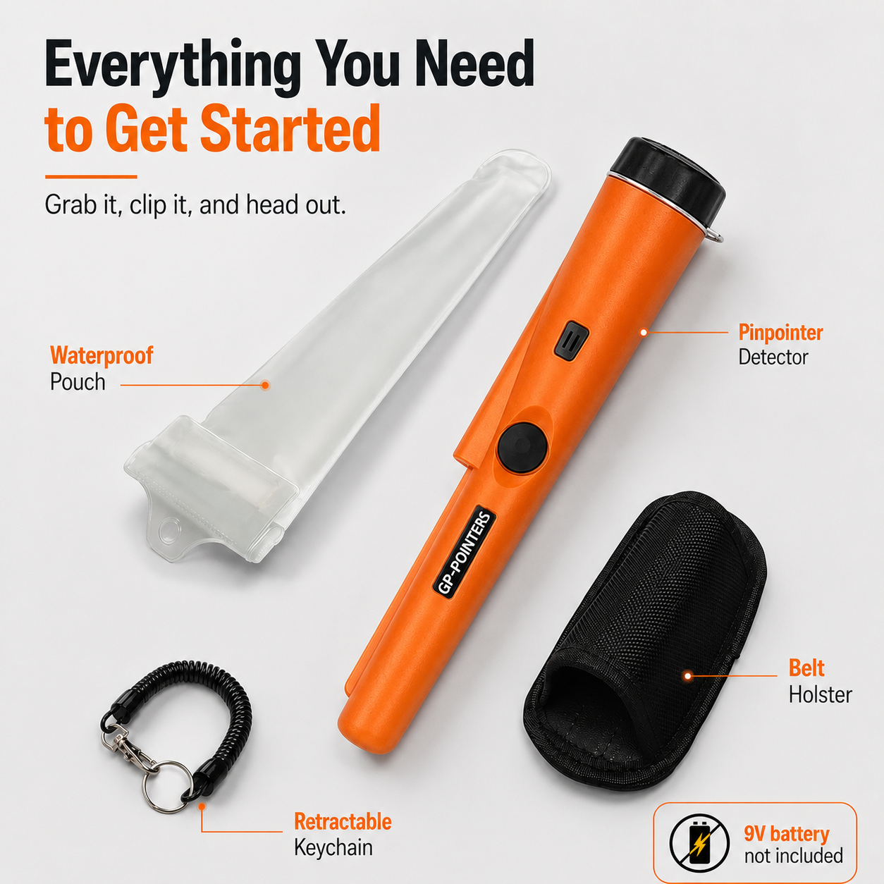 🔍 GP-Pointer Pinpointer Metal Detector – Find More. Faster.