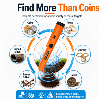 🔍 GP-Pointer Pinpointer Metal Detector – Find More. Faster.
